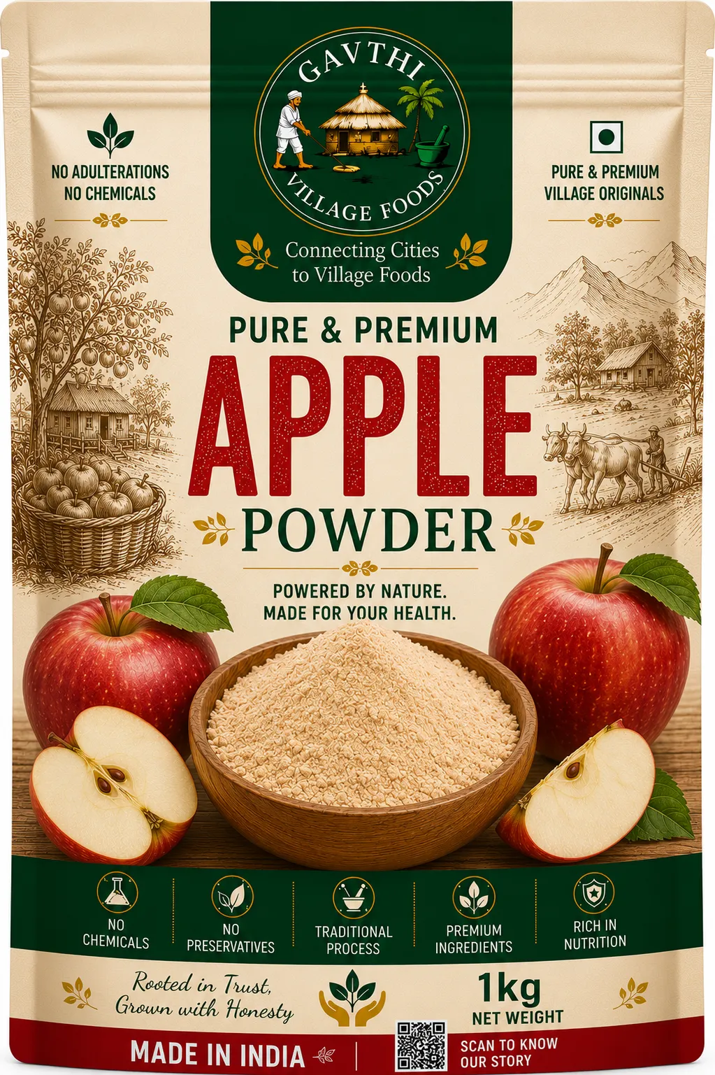 APPLE POWDER 1 kg