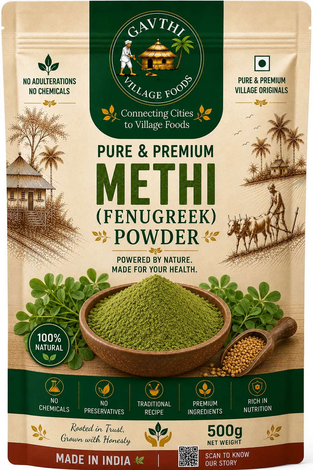 DEHYDRATED MENTHYA 500g